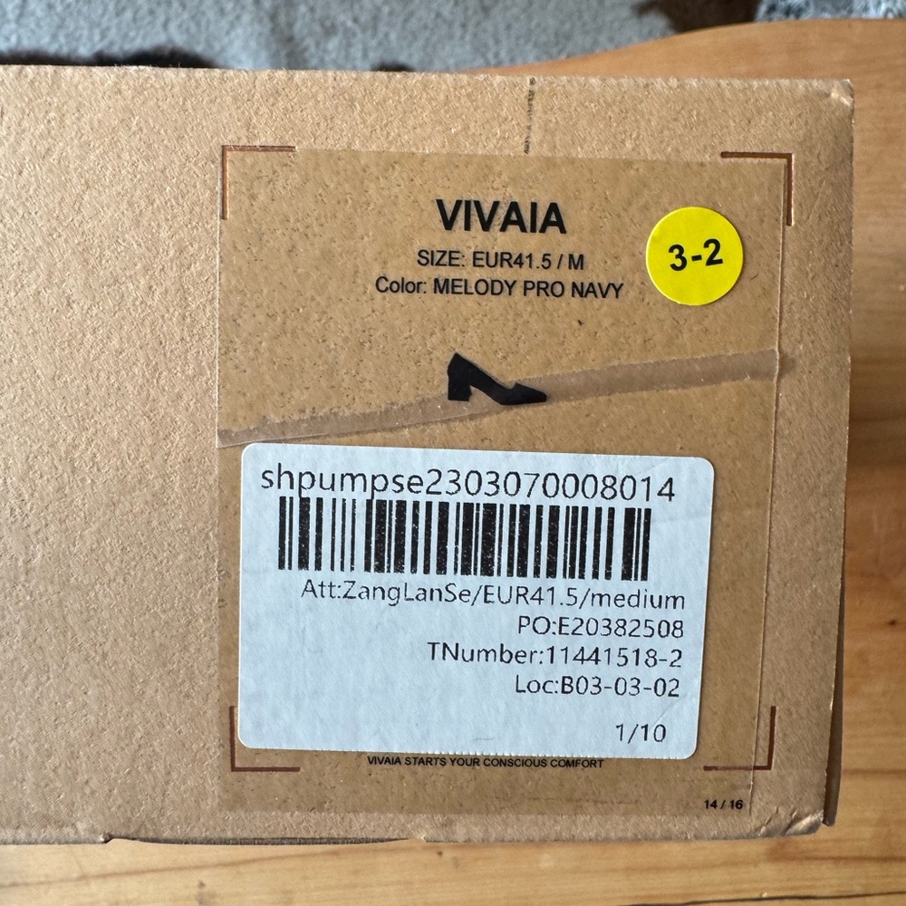 Vivaia Navy Melody Pro Shoes - Brand New in Box